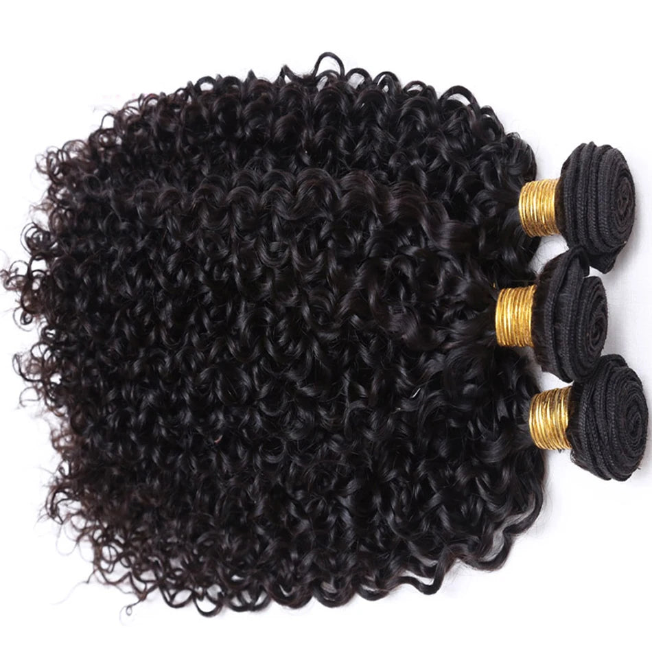 16A Indian Kinky Curly Hair Bundles 1/2/3 Bundles Deal Raw Unprocessed Human Hair Weave Tissage Cheveux Humain Hair Extensions