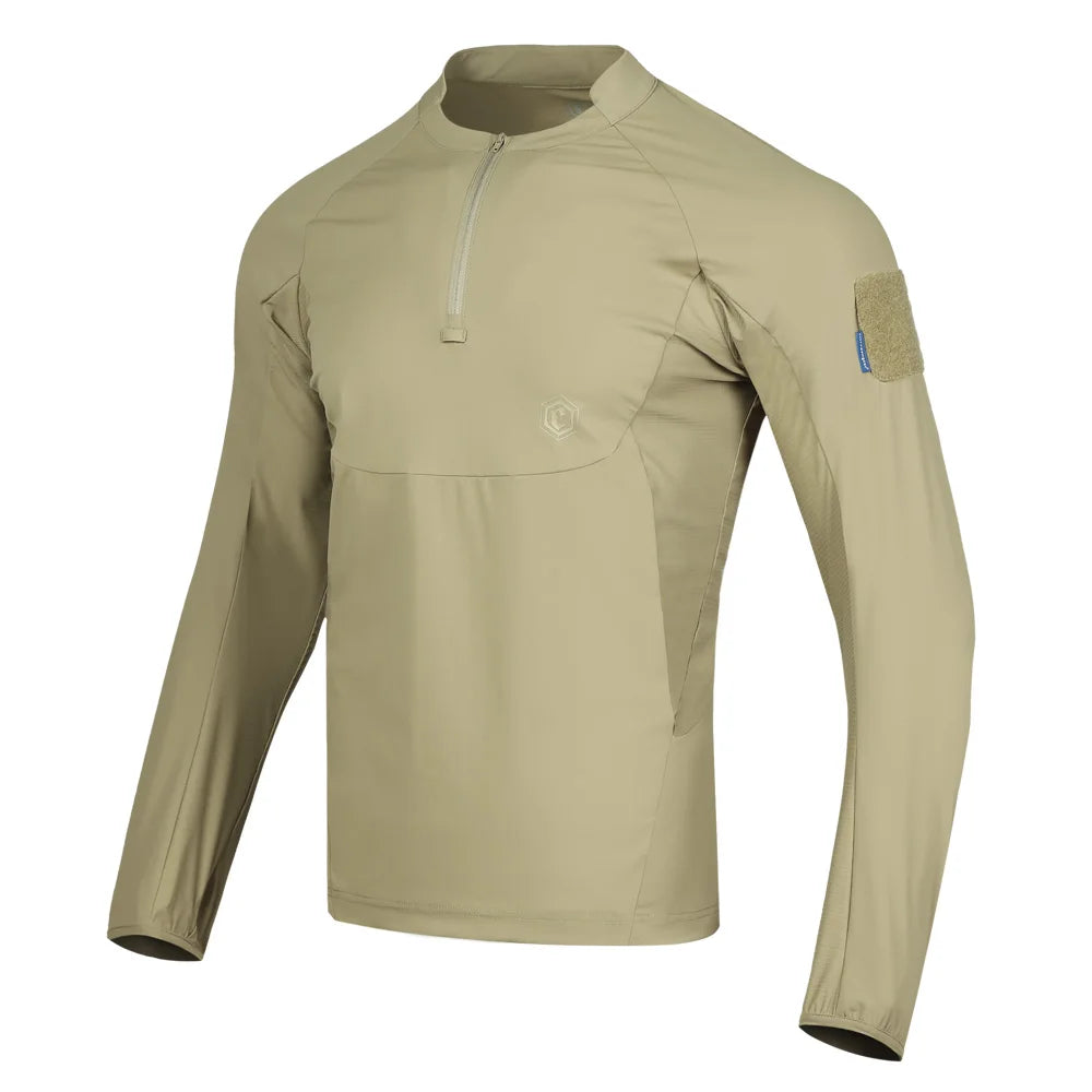 T-Shirt Manches Longues Anti-UV Homme UPF100+ – Sport Randonnée Emersongear