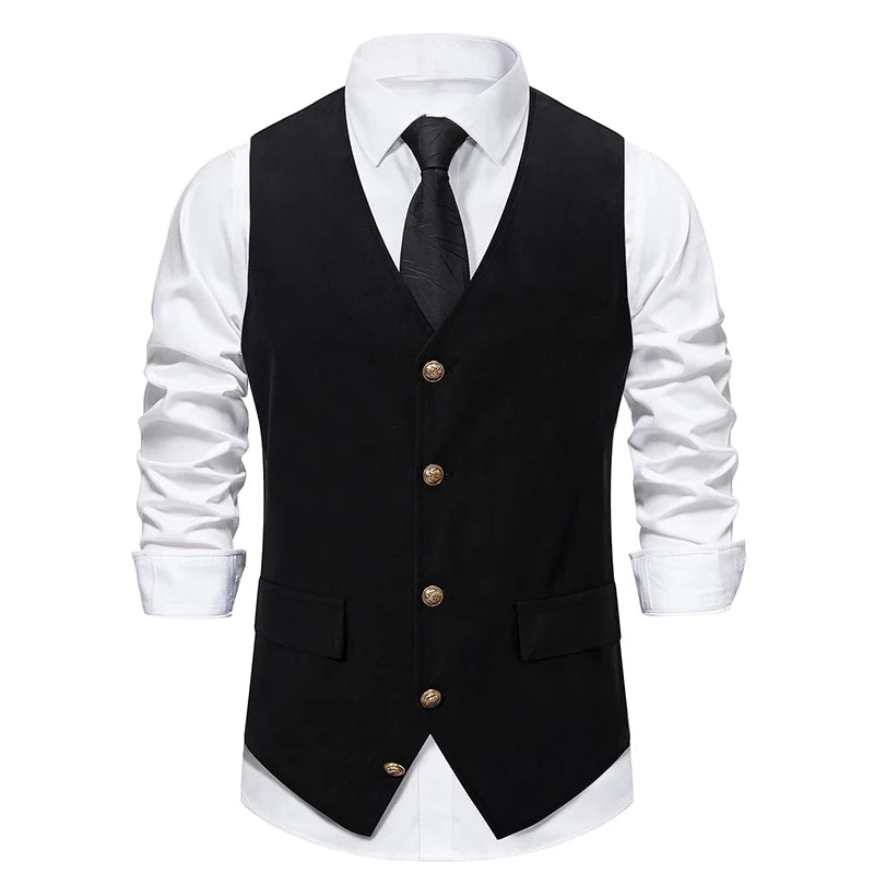 Gilet de costume homme – Coupe ajustée