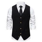 Gilet de costume homme – Coupe ajustée
