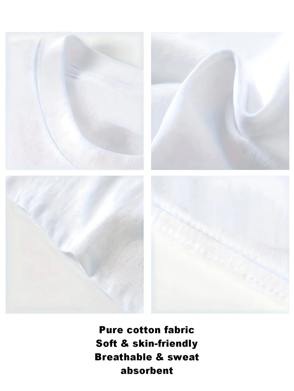 2026 Summer Best-selling Men's Pure Cotton T-shirt Street Casual Fashion Soft and Breathable Simple Stripes Pattern Print