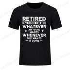 T-shirt unisexe retraite – Imprimé humoristique