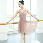 Ballet Skirt Adult Dress Classic Dance Costume Swimsuit for Dancing Camisole Mesh Leotard Leotards For Women