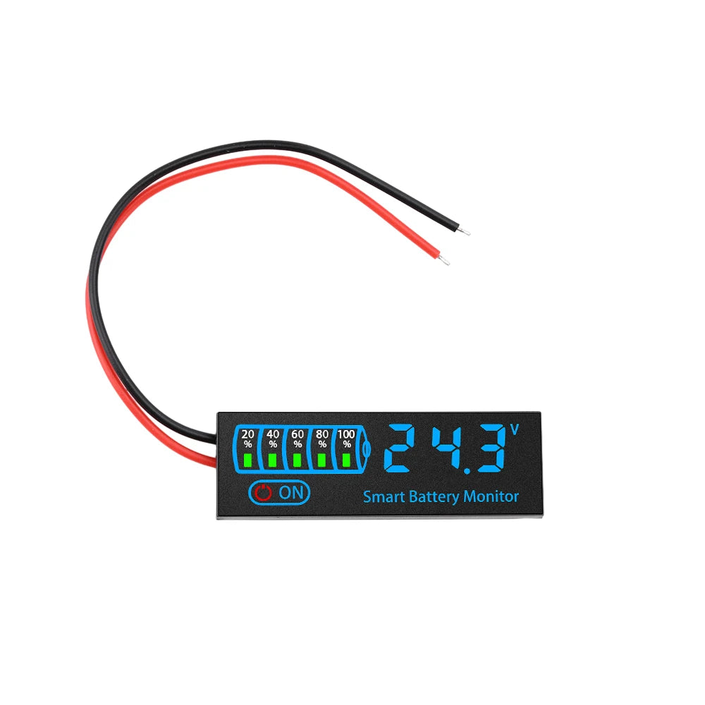 Indicateur de Charge Batterie LED DC 7-55V