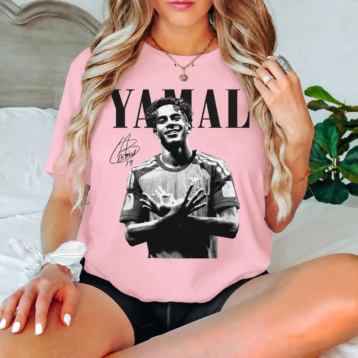 T-shirt Lamine Yamal Espagne – Fan de football streetwear