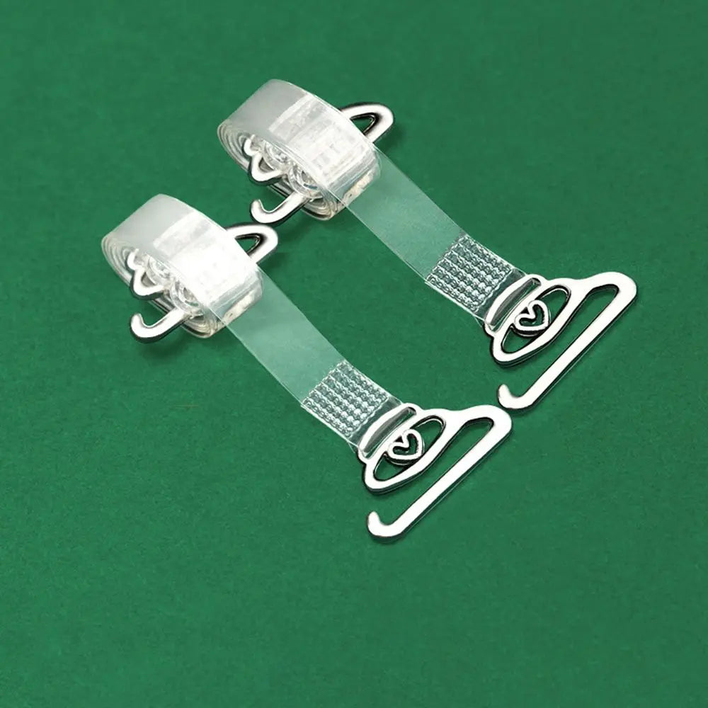 Straps Summer Non-slip Invisible Straps Pectoral Girdle Invisible Shoulder Straps Adjustable Bra Belt Transparent Bra Straps