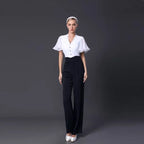 customized modern dance tops adult practice clothes women's clothing ballroom dance competition dresses