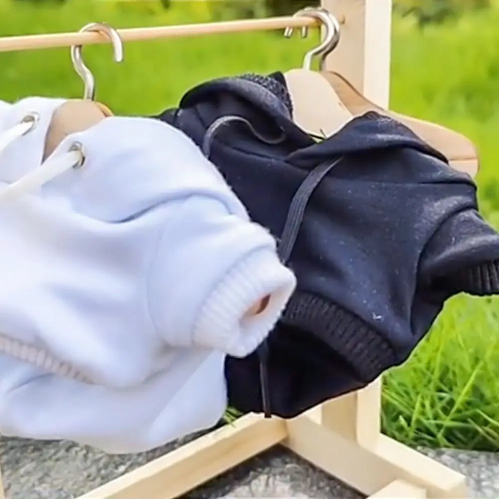 Hoodie pour poupée BJD/OB11 – Coton, 15 coloris