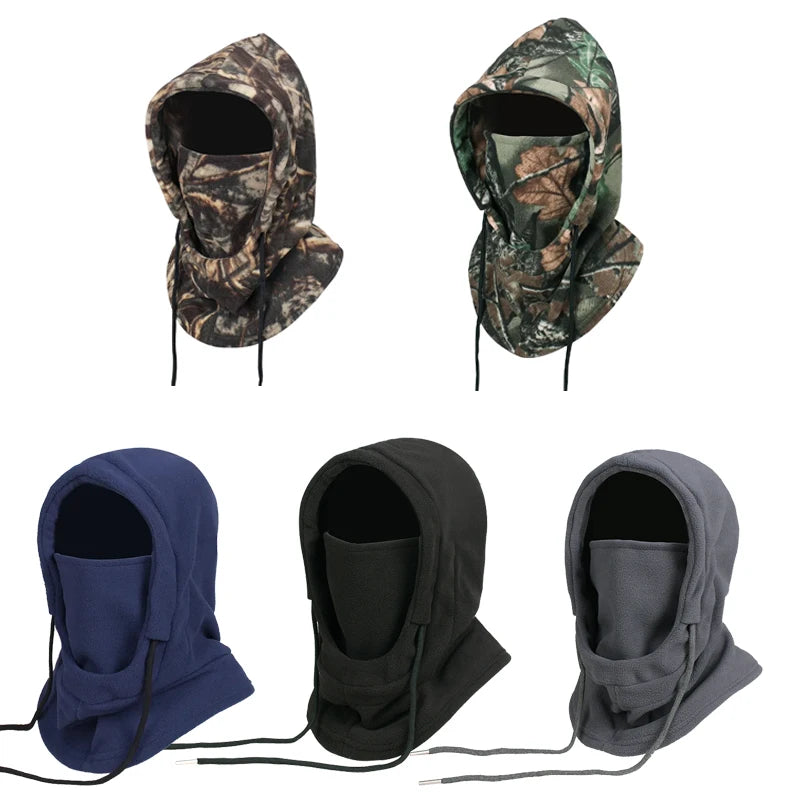 Warm Fleece Balaclava for Men Women Winter Face Mask Neck Warmer