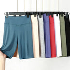 Plus Size Safety Shorts Women Summer Cotton Elastic Boyshorts Panties