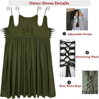 Women Medieval Dress Ren Faire Costume Renaissance Outfit  Dress
