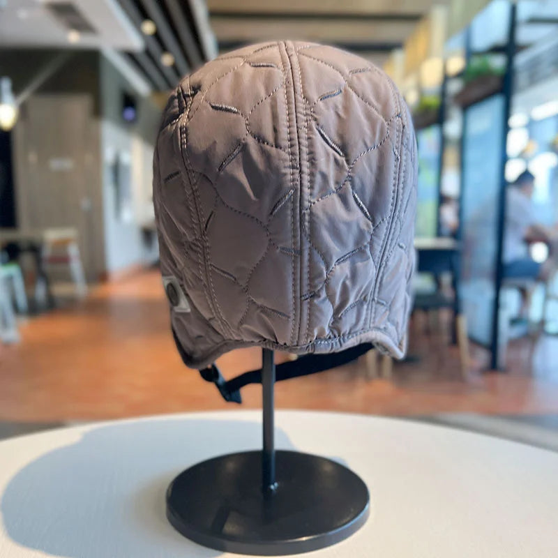 Winter Men Women Trapper Aviator Trooper Earflap Warm Waterproof Ski Down Hat Bomber Cap Ear Protectors Hats Reversible Wearable