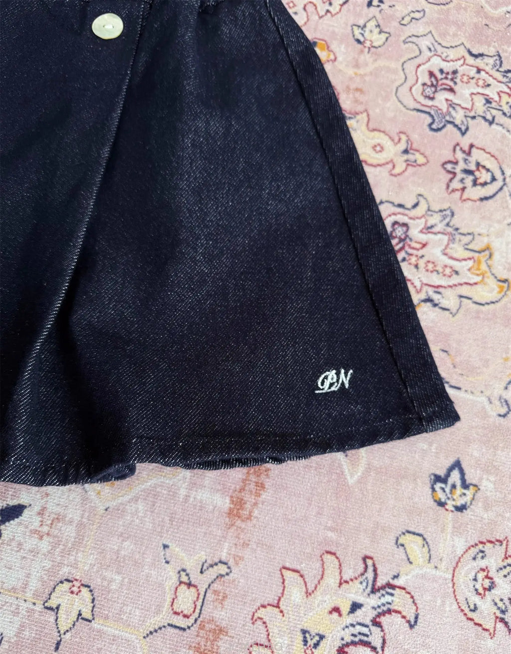 Teen Girl Clothes Children  Waist Shell Button Denim Skirt and Top Kids Versatile Casual Outfits Costumes Vintage Girls Elastic