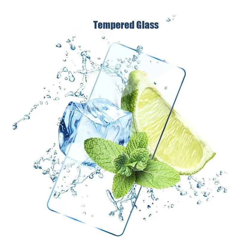4PCS Screen Protector For Xiaomi Redmi Note 10 11 12 9 8 7 Pro 9A 9C Glass Protective 10S 8T
