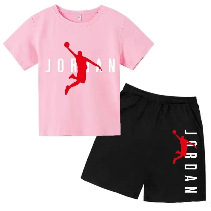 Suits 3-14 Years Boys Girls Fashion Outfits Sets Children Gift Clotheskids Clothes Boysshort Setsgrils Clothes for Kidsboys Luxu