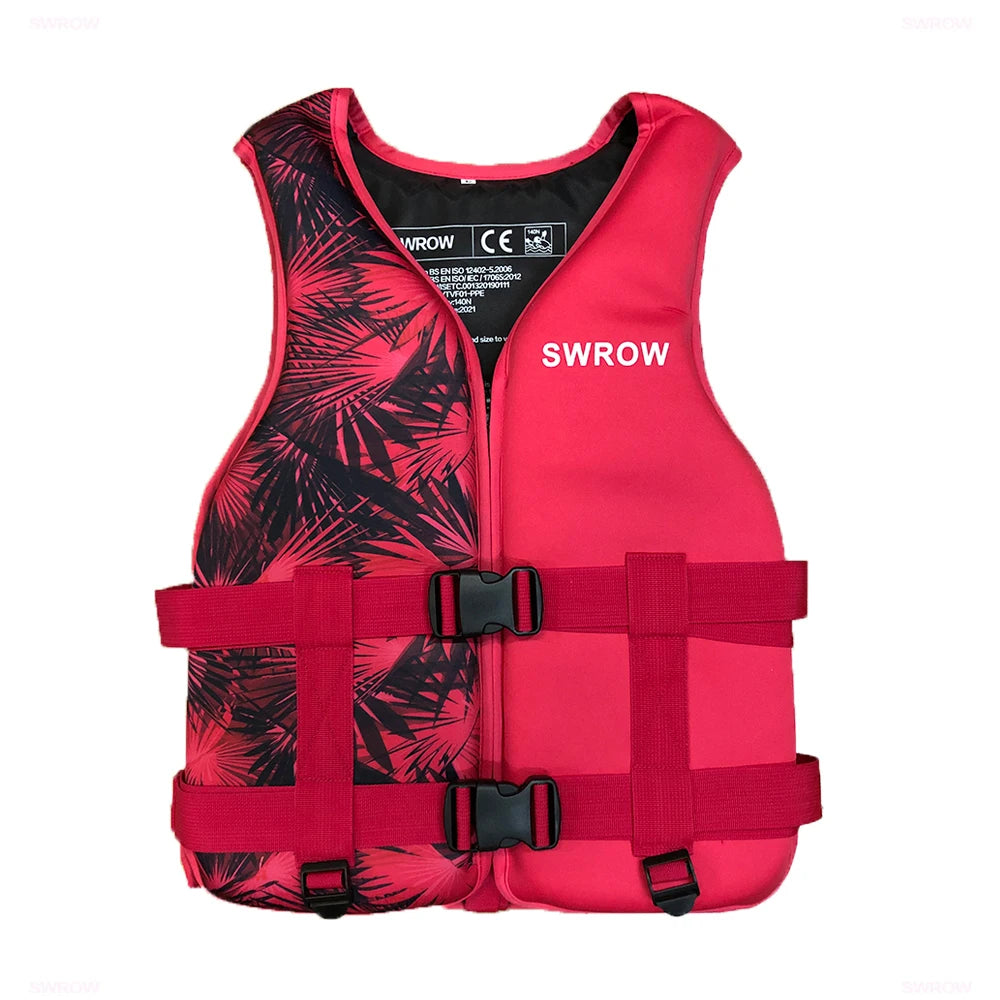 Gilet de Sauvetage Néoprène – Sport Nautique Bateau Kayak Adulte Enfant XS-2XL