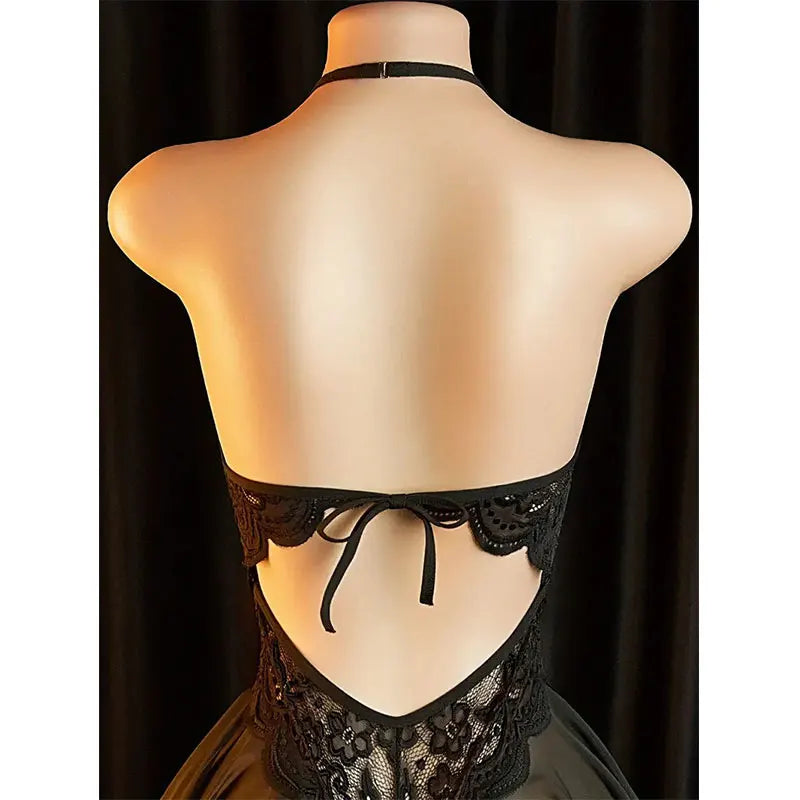 Desire Night Erotic Costumes Sexual Temptation With Open Crotch Women Lingerie Hot Dress Babydoll Sex Bodysuit 18 xxx Underwear