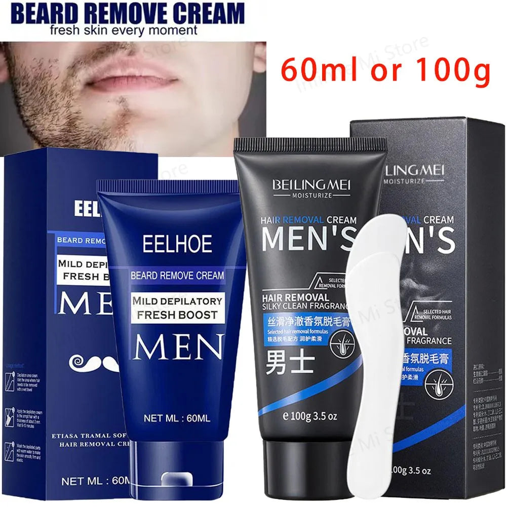 Crème Dépilatoire Homme & Femme — Peau Douce Sans Douleur