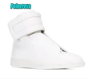 Sneakers Montants Cuir Brillant Homme – Semelle Épaisse Lacets Automne Hiver