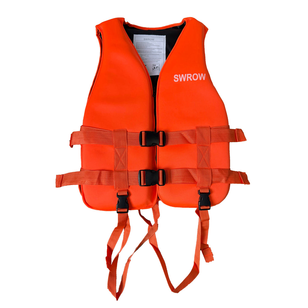 Gilet de Sauvetage Néoprène – Sport Nautique Bateau Kayak Adulte Enfant XS-2XL