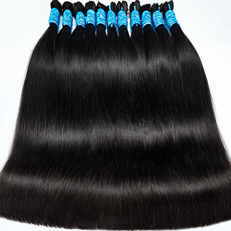 Mega Hair Cabelo Humano Raw Vietnamese Human Hair Bundles For Braiding 100% Unprocessed No Weft Human Hair Bulk Extensions