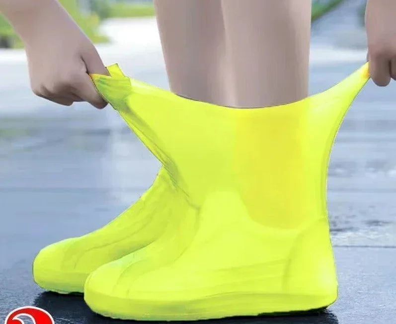 Couvre-Chaussures Imperméables Latex – Protections Pluie Antidérapantes Adulte