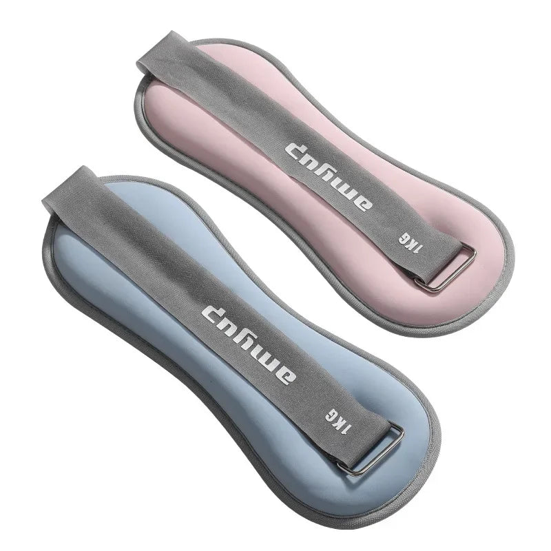 Poids de Cheville et Poignet Réglables – Yoga Running Fitness Sable de Fer
