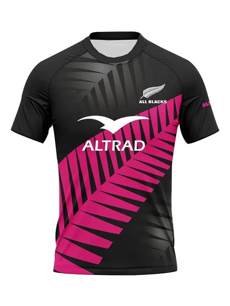 T-shirt de rugby homme – Sport à séchage rapide