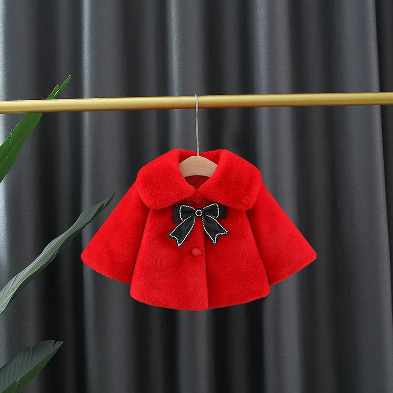 Manteau Coupe-Vent Bébé Fille – Chaud Style Coréen Hiver 9M-3 Ans