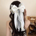 1/6 Pcs Women's Hair Clip Bow Elegant Sweet Cute Kawaii Hairpins Fashionable Trendy Versatile Lace Lolita Hair Accessories Girls