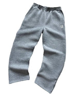 Pantalon Y2K à coupe droite – Streetwear noir ou gris