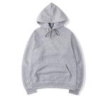 Hoodie homme à capuche – Coloris unis et coupe régulière