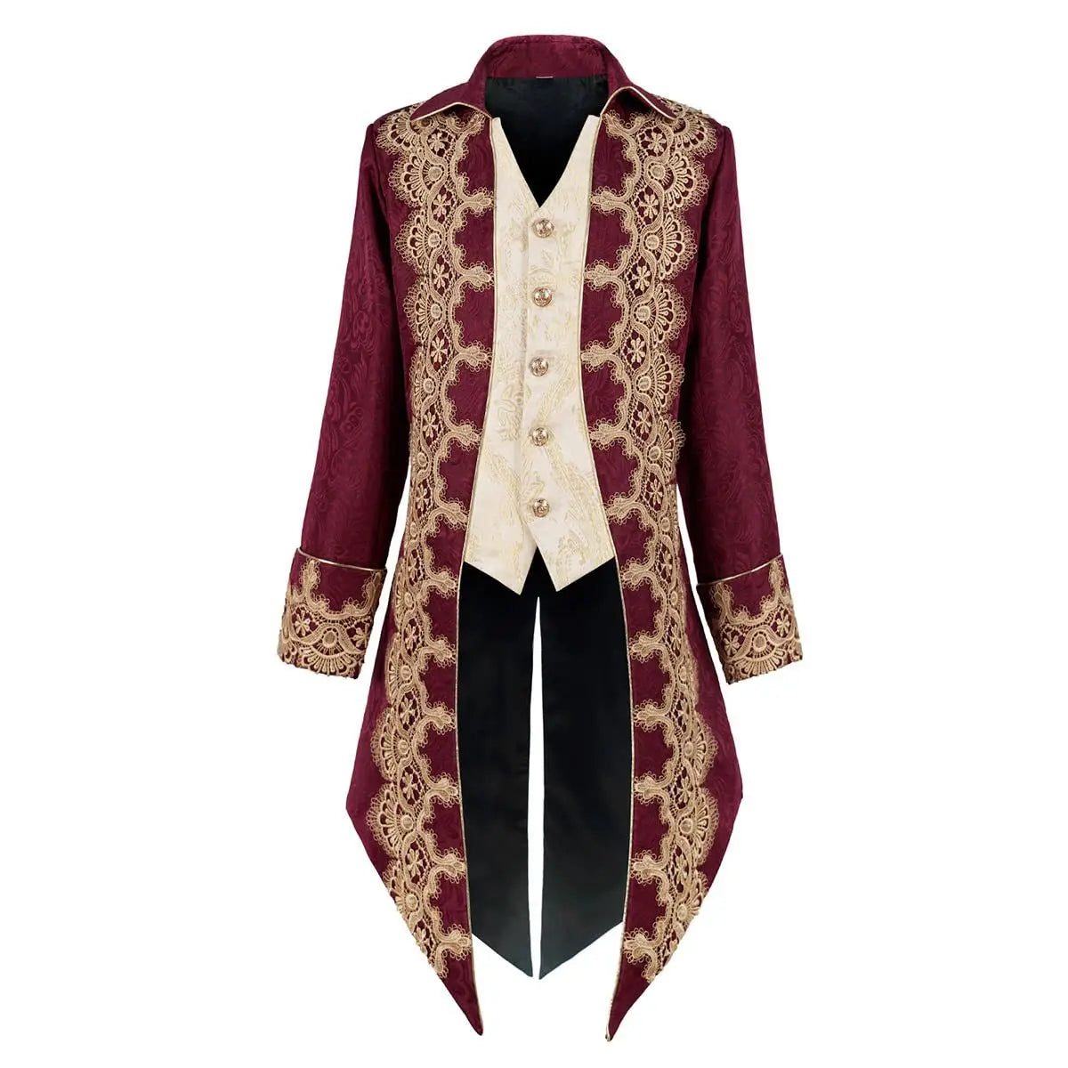 Veste de costume homme steampunk – Style victorien en velours