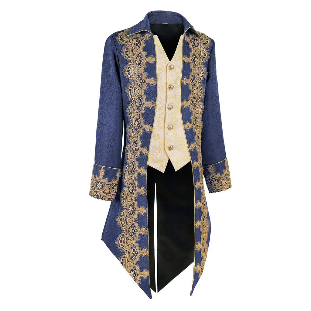 Veste de costume homme steampunk – Style victorien en velours