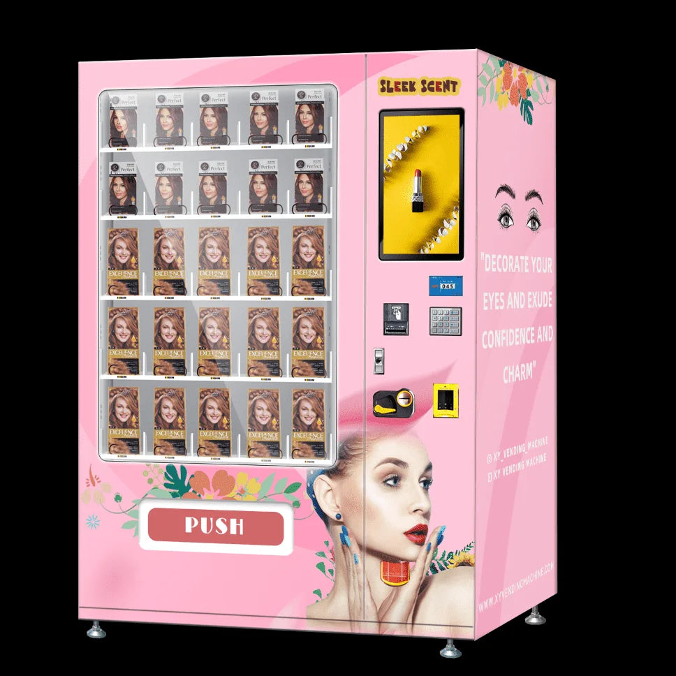 Hot-Sell in European & American Markets Eyelash & Fake Hair Vending Machine