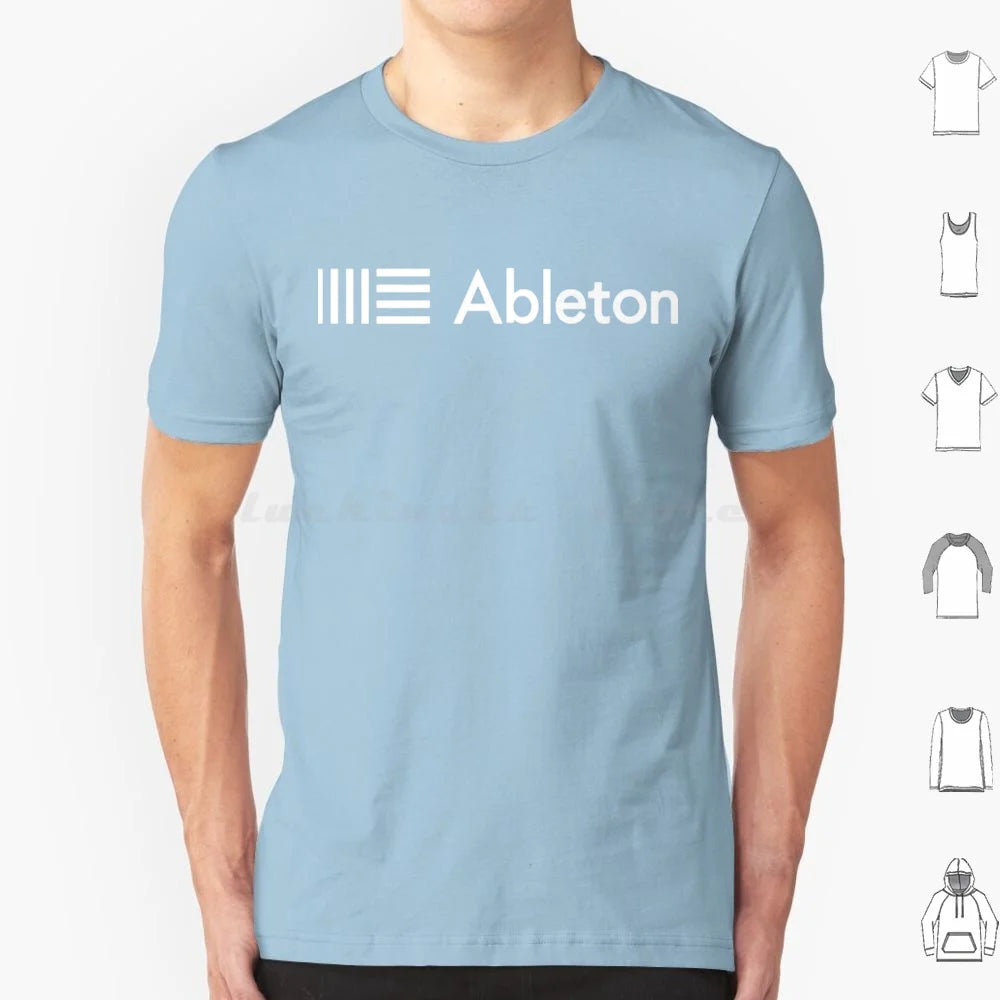 Ableton Live Logo Essential T Shirt Cotton Men Women DIY Print Ableton Live Logo Essential