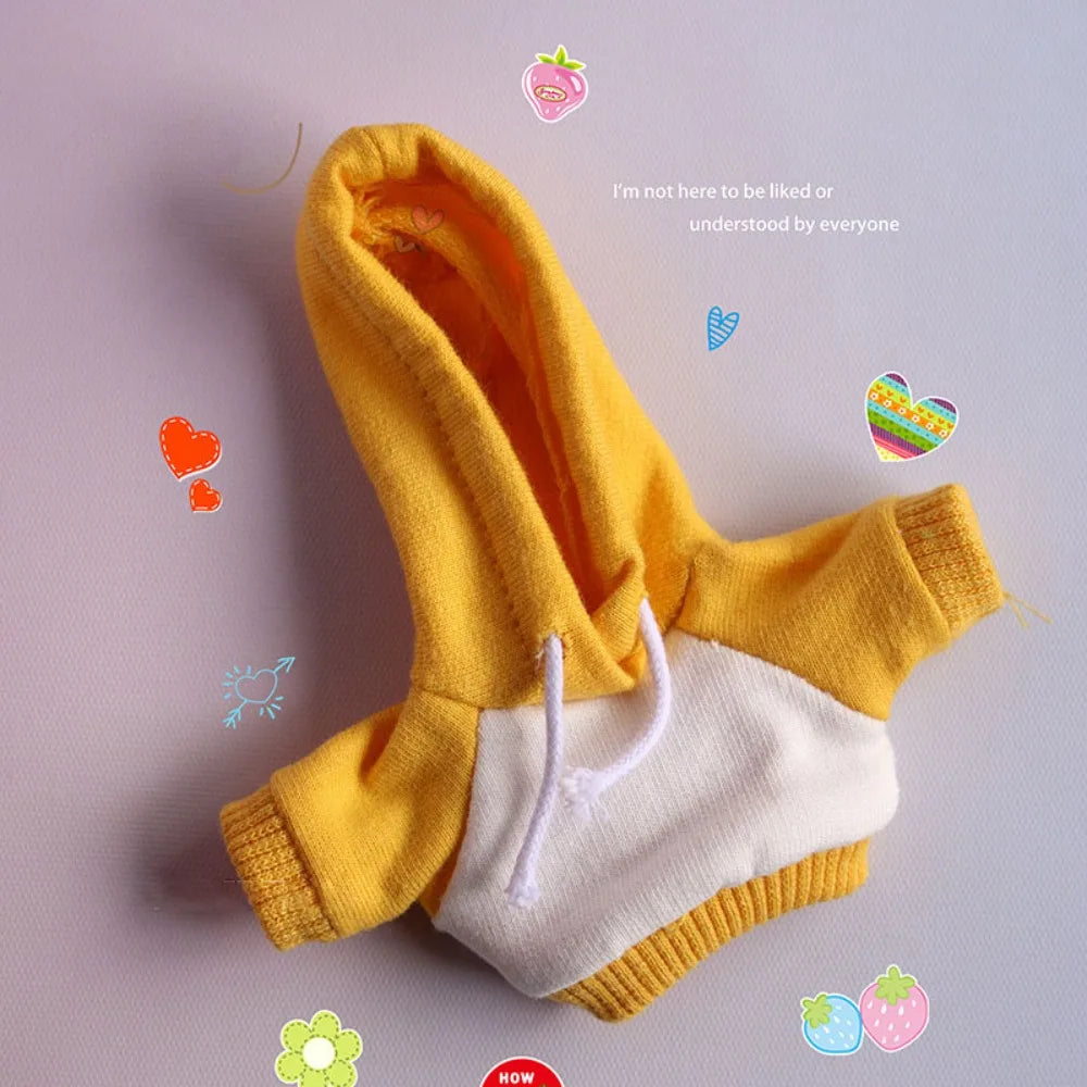 Hoodie pour poupée de 10 cm – Avec ou sans capuche