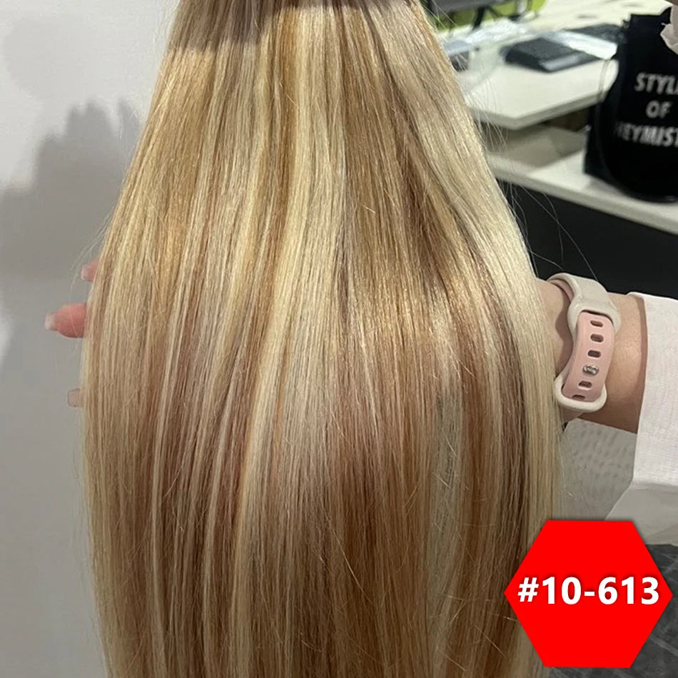 Wholesale Human Meches Bundles Human Hair 613 Straight Extensions Cheveux Natural Human Hair Bulk For Mega 18-30inches 100%