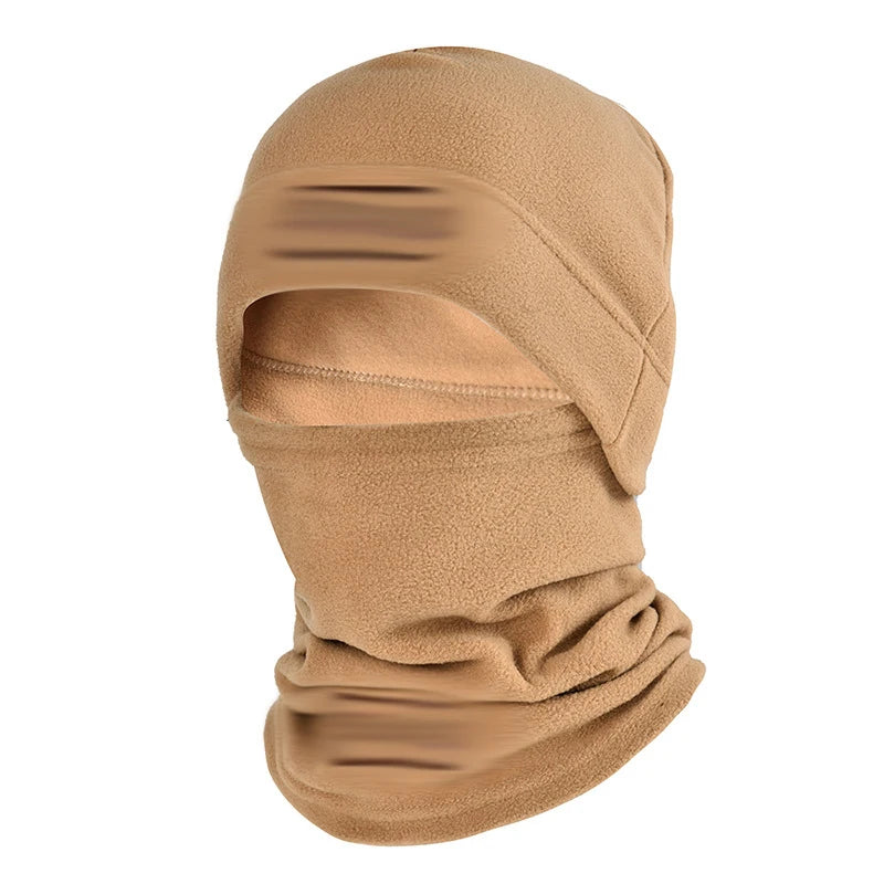 Autumn and Winter Fleece Hat Cold Swing Fleece Neck Cover Outdoor
