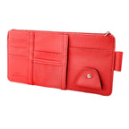 Organisateur de pare-soleil voiture – Poches et rangement zippé