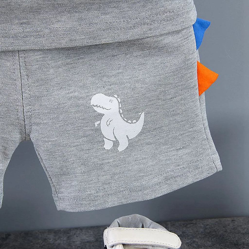 New Summer Baby Boys Clothes Children Cartoon T-Shirt Shorts 2Pcs/Set Kids Clothing Set Infant Casual Costume Toddler Tracksuits