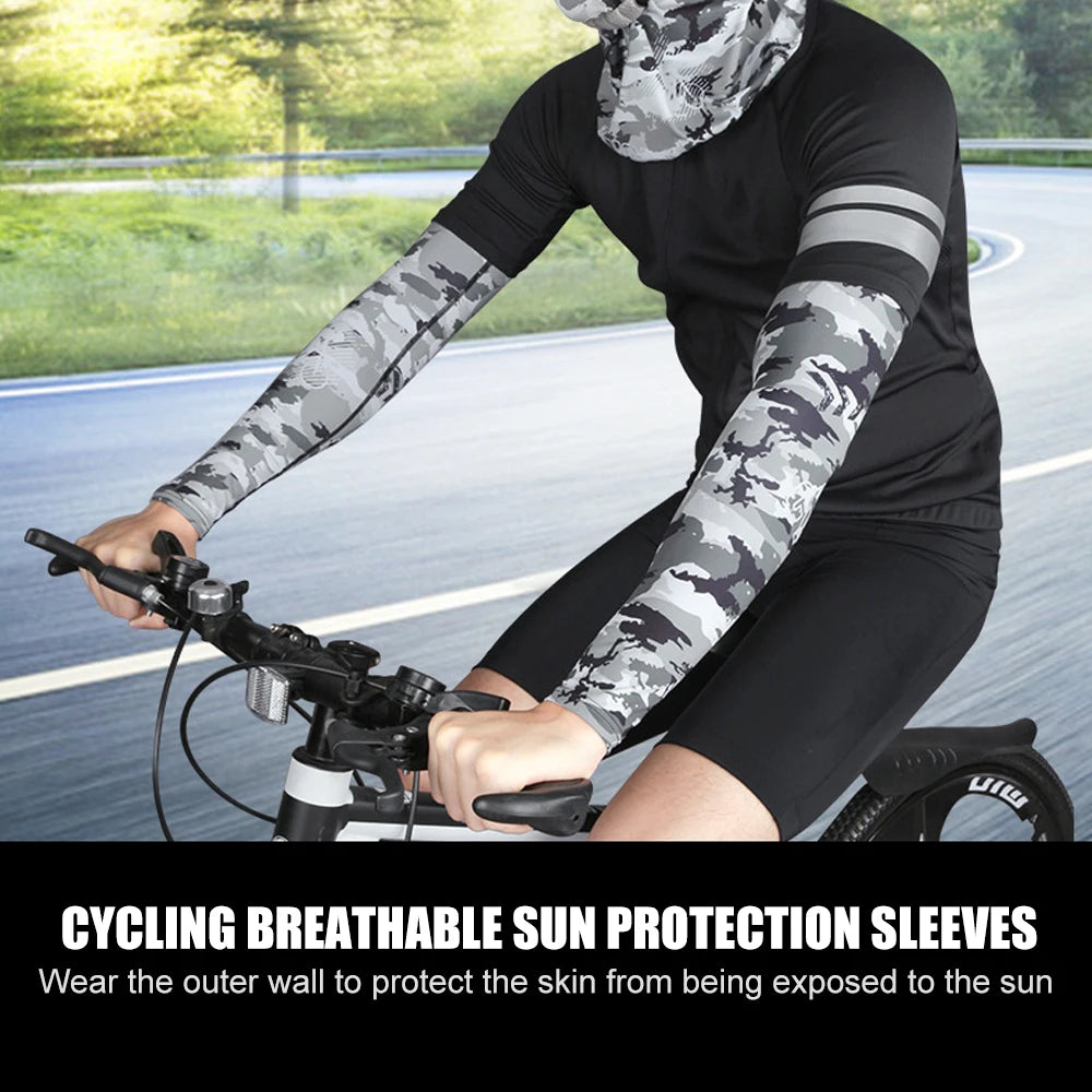 Manchons de Compression Sport UPF50+ – Protection UV Basketball Cyclisme