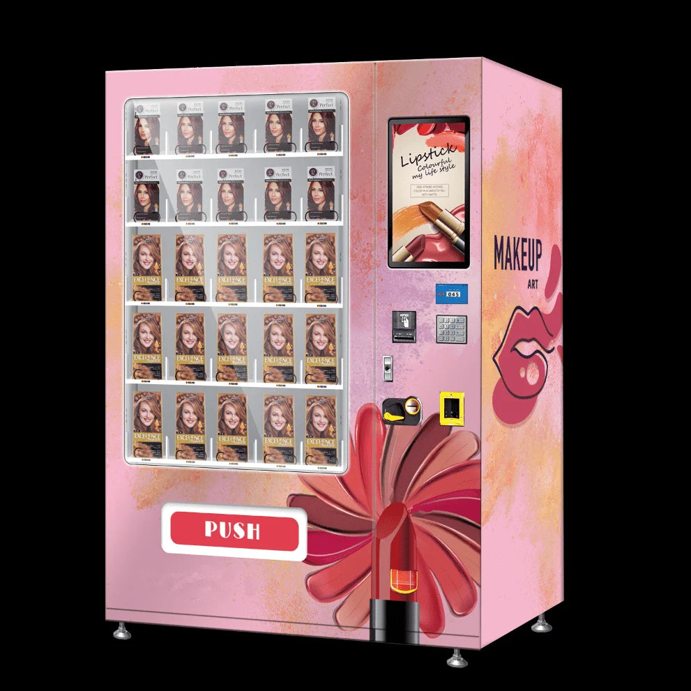 Hot-Sell in European & American Markets Eyelash & Fake Hair Vending Machine