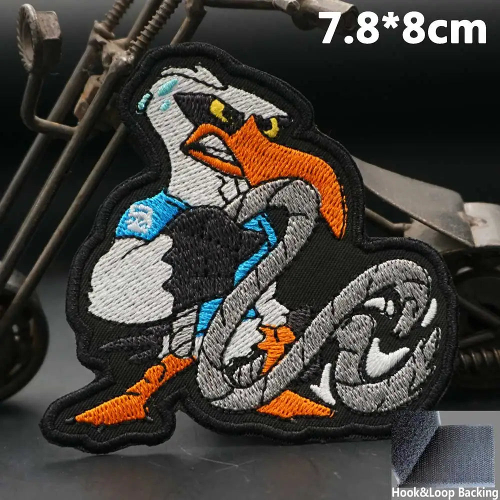 Patch brodé haltérophilie — À coudre sur vêtements, sacs et casquettes