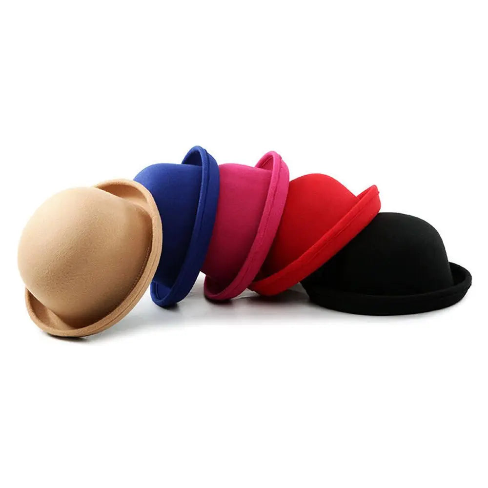 Fashion Vintage Not Deformed Beanie Cap Fedora Beret Floppy Bowler Felt Hat