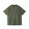 High Quality American Vintage Washed Old T-shirt, Summer Cotton Kids Baby Boys Girls Short-sleeved Tops Kids Clothes Wholesale
