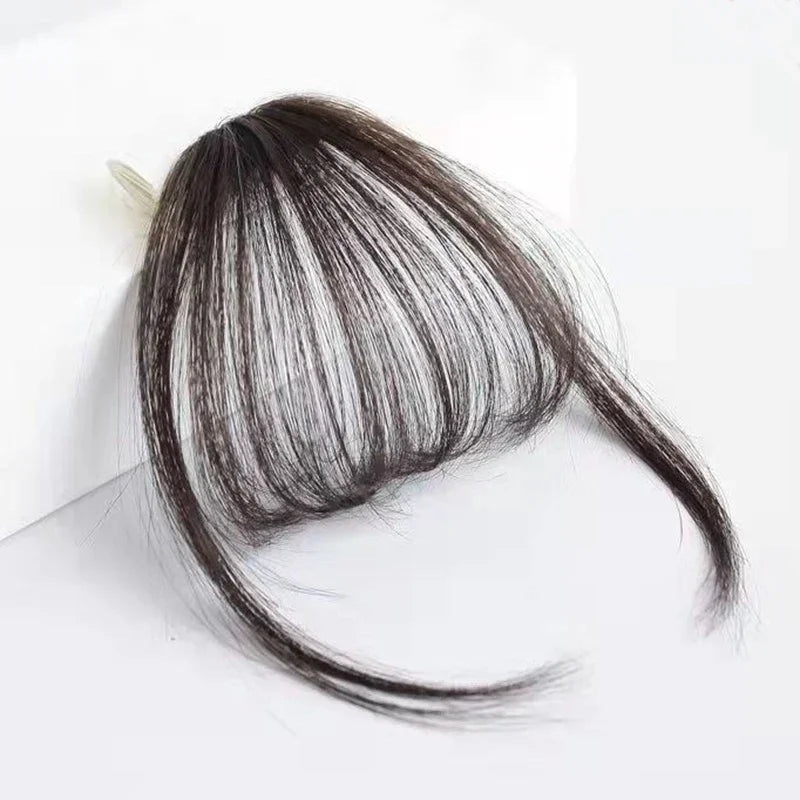 Fake Air Bangs Hair Clip-In Extension Synthetic Hair Fake Fringe Natural False Hairpiece Women Clip in Bangs Hair Styling Tools