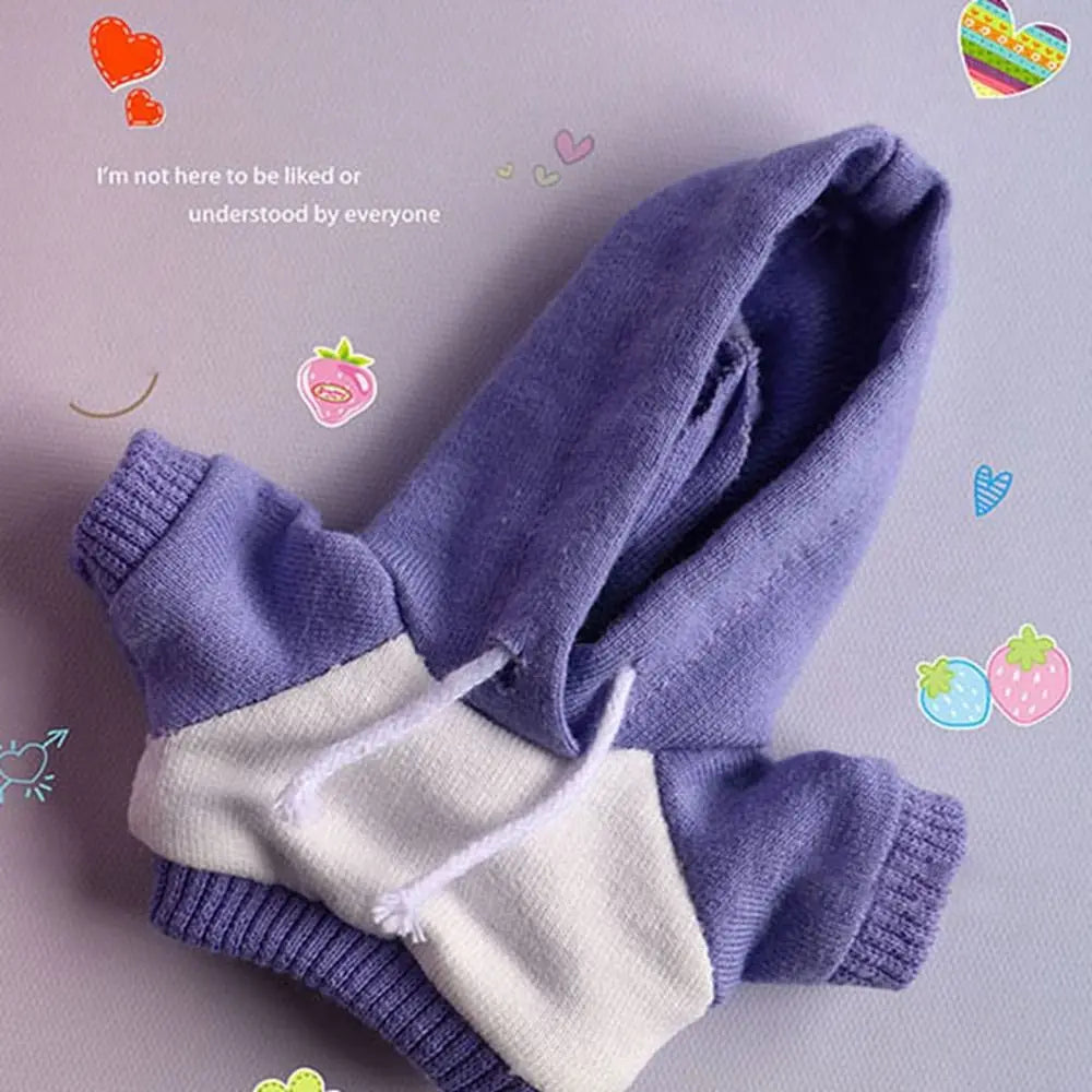 Hoodie pour poupée de 10 cm – Avec ou sans capuche