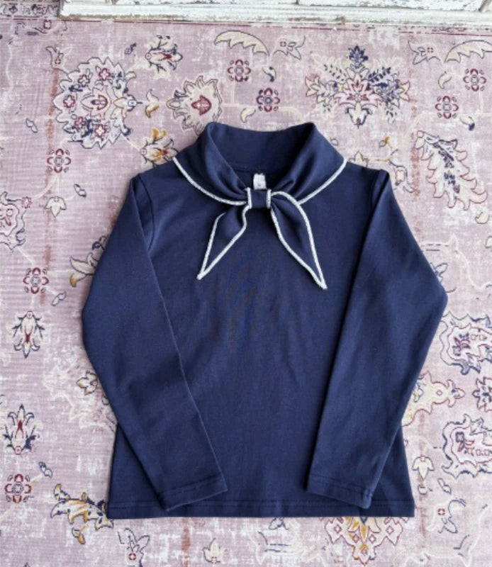 Teen Girl Clothes Children  Waist Shell Button Denim Skirt and Top Kids Versatile Casual Outfits Costumes Vintage Girls Elastic
