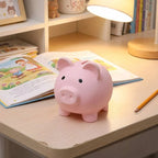 Adorable Piggy Bank Savings Jar Silicone Unbreakable Children's Money